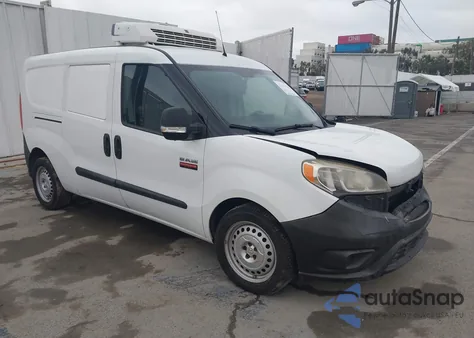 2016 Ram Promaster City Tradesman z USA, uszkodzony, nr VIN ZFBERFAT6G6B26643